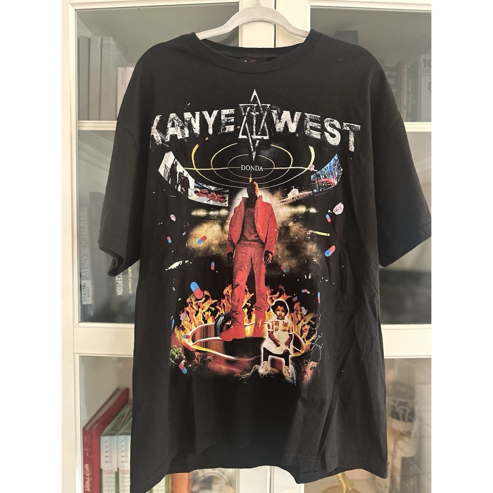 DBruze Tag Donda Kanye West Yeezy Shirt RARE size‎ XL Men's Black Tee